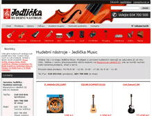 Tablet Screenshot of jedlickamusic.cz